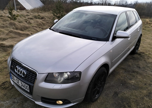 Audi A3 cena 16999 przebieg: 206700, rok produkcji 2007 z Chojnów małe 742